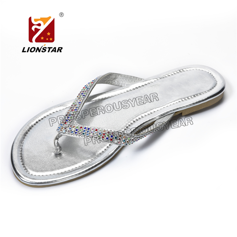 women flip flop Lady slippers diamond decoration Summer