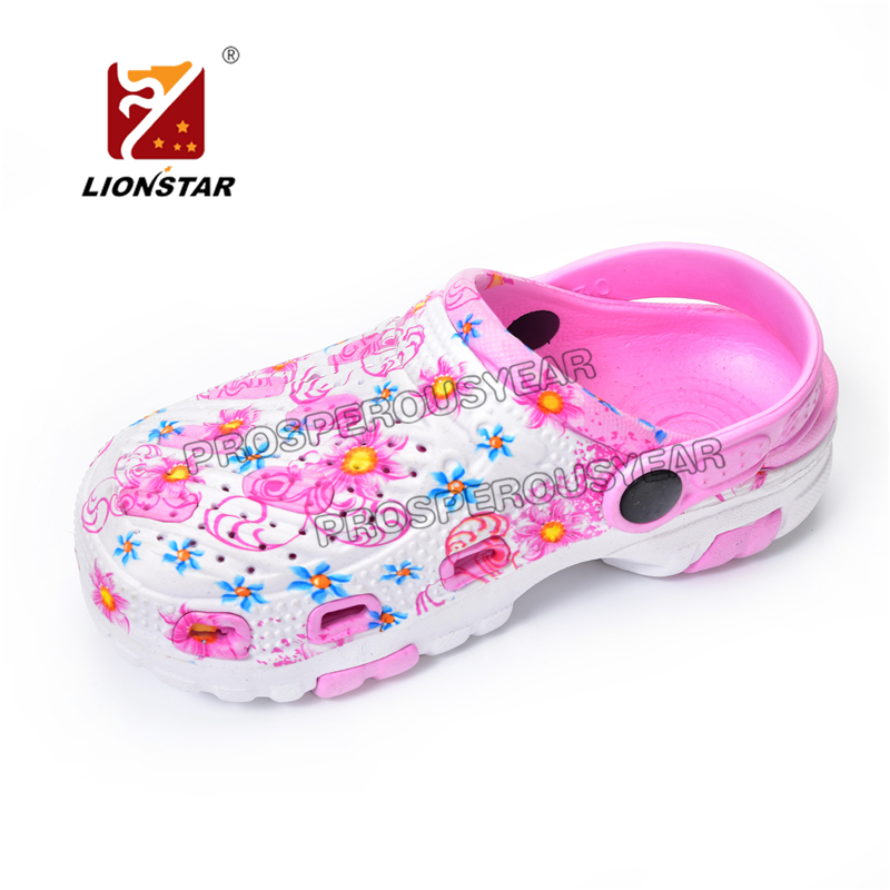 Children Junior Clogs Two Tone Color